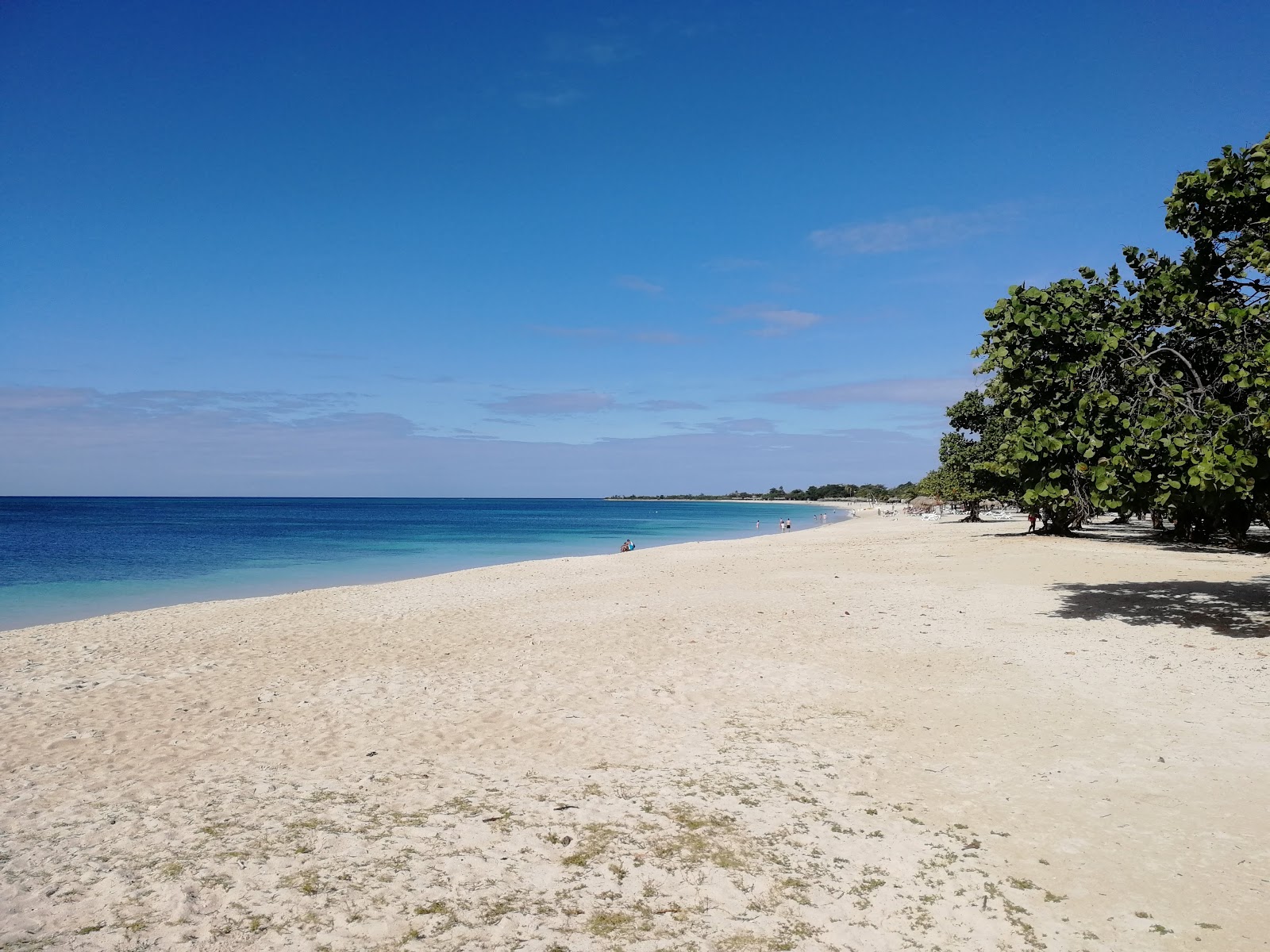 Fotografija Playa Ancon z svetel pesek površino
