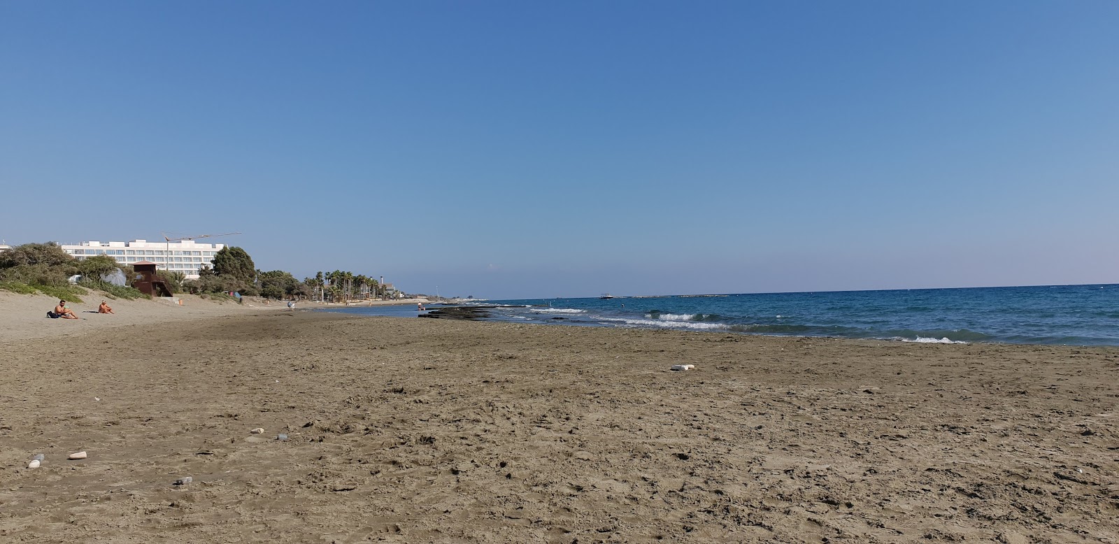 Foto de Panagies beach e o assentamento