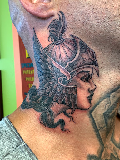 Explore candyman tattoo ideas, creative tattoo ideas in Yakima, available at Top Kat Tattoo