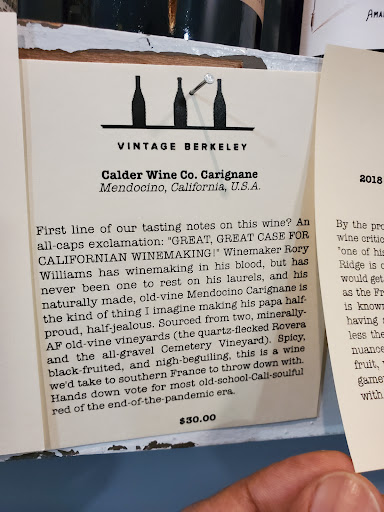 Wine Store «Vintage Berkeley», reviews and photos, 2113 Vine St, Berkeley, CA 94709, USA