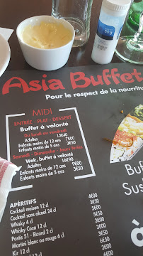 Asia Buffet Wok à Salon-de-Provence menu