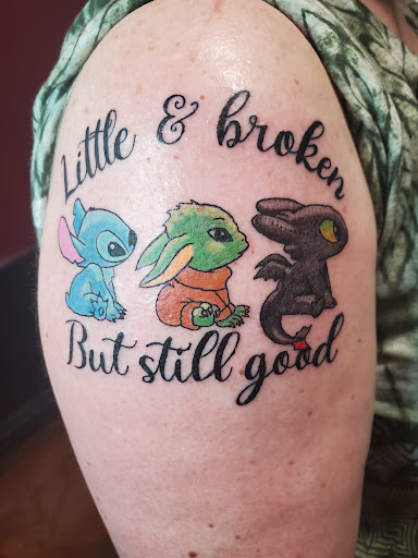 Explore font ideas for tattoos, creative tattoo ideas in Inverness, available at The Perfect Spot Tattoos