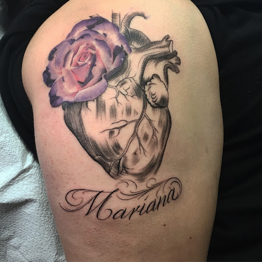 Explore tattoo ideas for shoulder cap, creative tattoo ideas in Alhambra, available at IFA2 Tattoo Studio