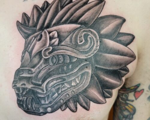 Explore great half sleeve tattoo ideas, creative tattoo ideas in Waterloo, available at Friki Tiki Tattoo and Gallery