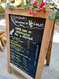 Carte du le VG d'Arles - restauration et coffee shop 100% vegan et biologique à Arles