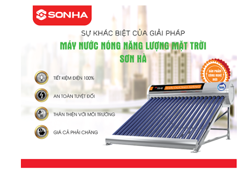 Bồn nhựa — Máy Nước Nóng Năng Lượng — Bồn nước — Bồn inox — Bồn tự hoại — bể ngầm — Năng Lượng Mặt Trời — Kênh cung ứng tại nhà máy chính thức của Công ty Sơn Hà — An Giang (khu vực miền tây)