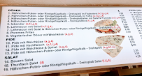 Menu / carte de Stern Döner à Heidenheim