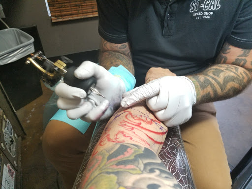 Explore catholic tattoo ideas, creative tattoo ideas in Temecula, available at Devoted Ink Tattoo and Piercing