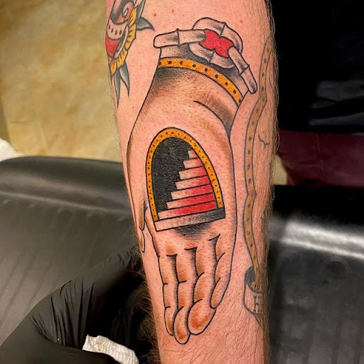 Explore morbid tattoo ideas, creative tattoo ideas in Charlottesville, available at Have Heart Tattoo