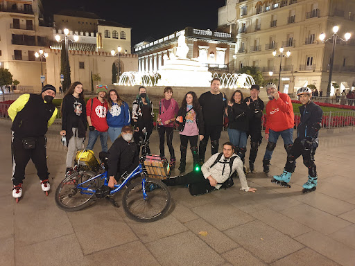 Punto de encuentro de patinadores en Sevilla