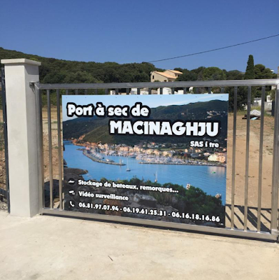 Le port à sec de Macinaghju à Rogliano