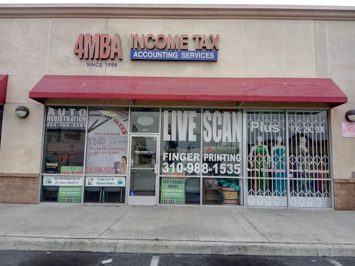 4MBA Income Tax & Accounting Services