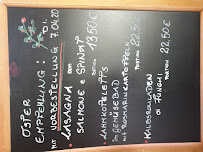 Menu du Il Pescatore à Heidelberg