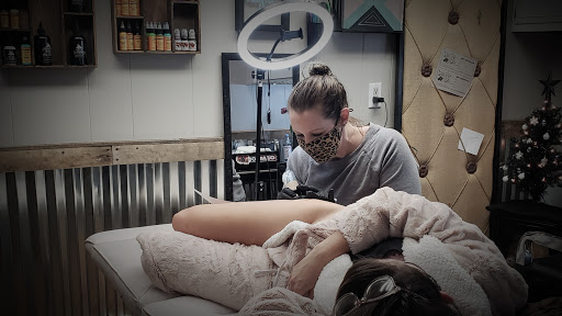 Explore lineman tattoo ideas, creative tattoo ideas in Minocqua, available at Whisky Rose Tattoo Parlor