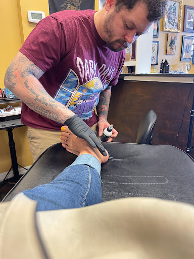 Explore death before dishonor tattoo ideas, creative tattoo ideas in Jacksonville, available at Valei Arts Tattoo Studio