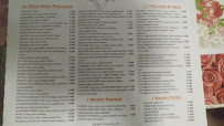 Carte du Pizzeria La Piazzetta à Riccione