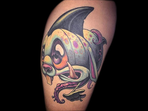 Explore middle neck tattoo ideas, creative tattoo ideas in Richmond, available at Loose Screw Tattoo