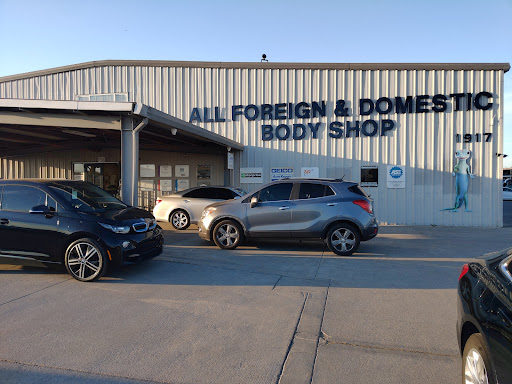 Auto Body Shop «All Foreign Domestic Body Shop», reviews and photos, 1917 Navy Dr, Stockton, CA 95206, USA