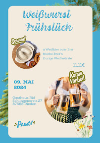 Gasthaus RID LuLAevent uG (haftungsbeschränkt) à Rieden menu