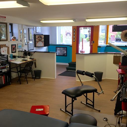 Explore shih tzu tattoo ideas, creative tattoo ideas in Putnam, available at Red Spider Tattoo