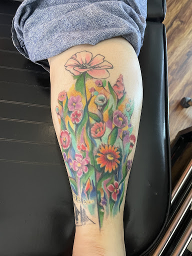 Explore smurf tattoo ideas, creative tattoo ideas in Hayesville, available at Studio 1891 Ink & Art