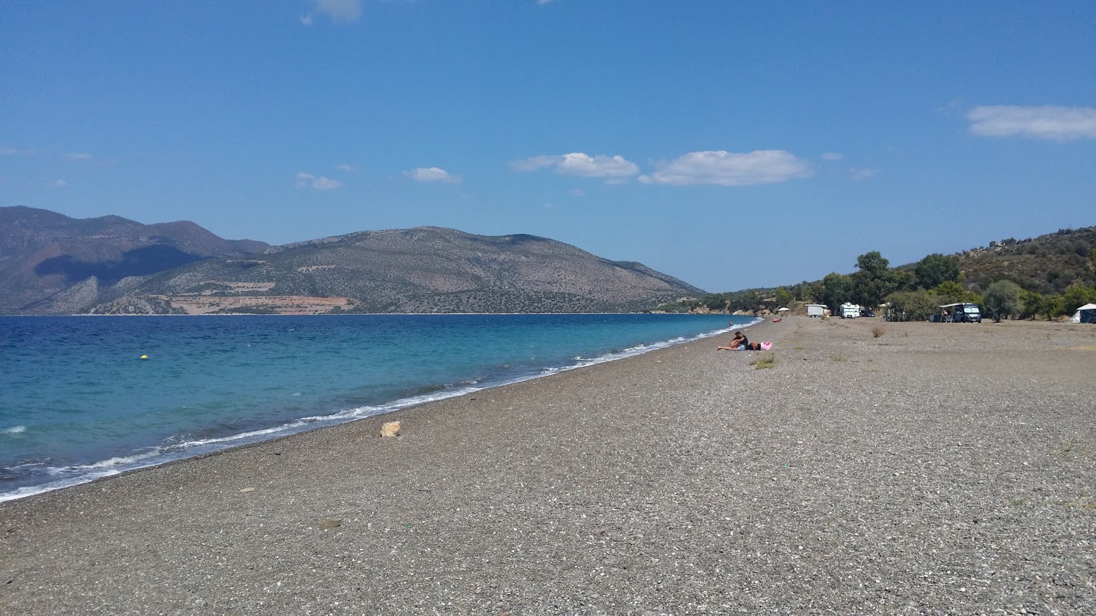 Foto de Playa Dariza Metamorfosis con arena fina y guijarros superficie