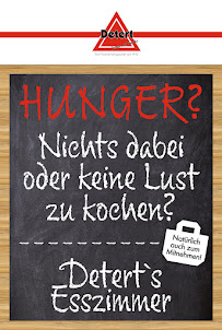 Menu du Esszimmer der Fleischerei Detert GmbH à Lemförde
