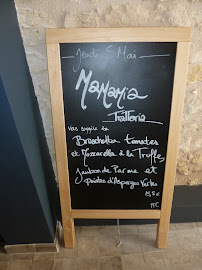 Ma Mamia | Trattoria - Épicerie - Traiteur à Poitiers menu