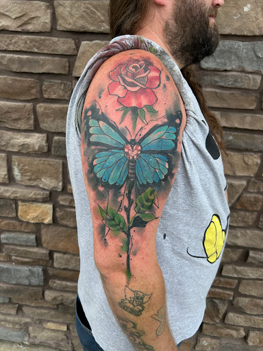 Explore sister tattoo ideas, creative tattoo ideas in Sullivan, available at Double Time Tattoo