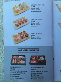 Sushi Kyo - Sushi Annecy à Seynod menu