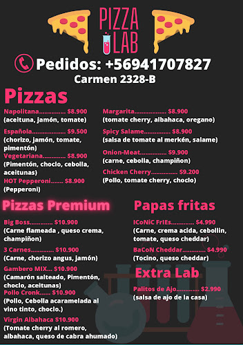 Opiniones de Pizza Laboratory en San Joaquín - Pizzeria