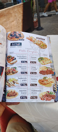 Carte du Jo'PIeR Ristorante Pizzeria à Alghero
