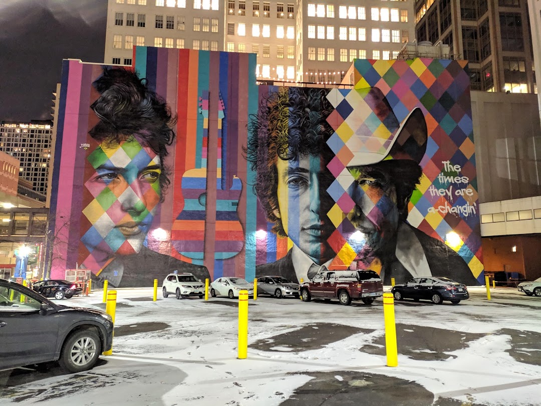 Bob Dylan Mural