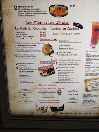 Pirates Paradise à Montpellier menu