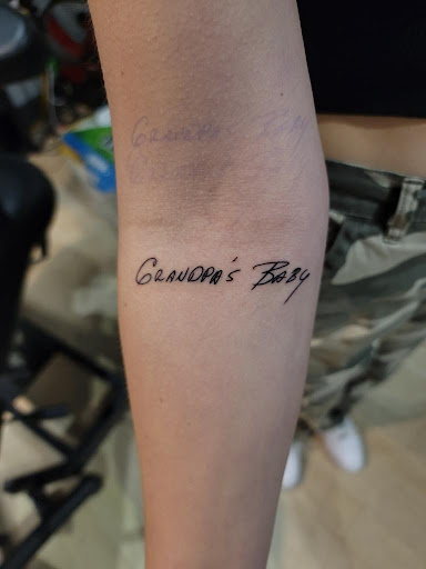 Explore aladdin tattoo ideas, creative tattoo ideas in Fort Wayne, available at Grade A Tattoos and Body Piercing