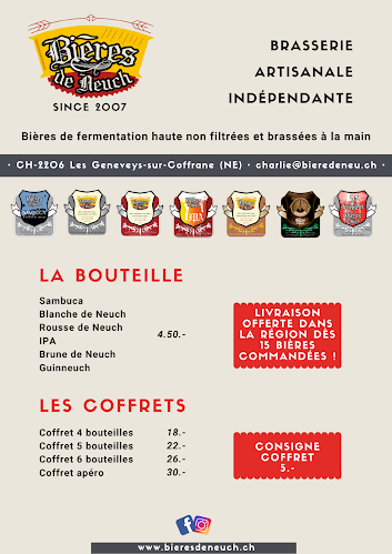 Kommentare und Rezensionen über Brasserie les Bières de Neuch