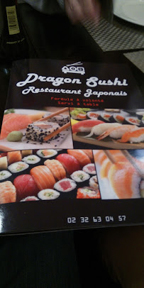 Dragon sushi à Louviers menu