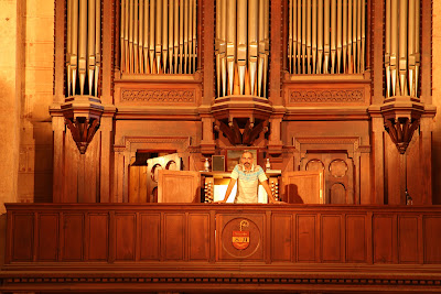 Visite et cours sur l'orgue d'issoire à Issoire