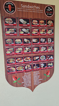 Carte du Turkish Restaurant à Chamonix-Mont-Blanc