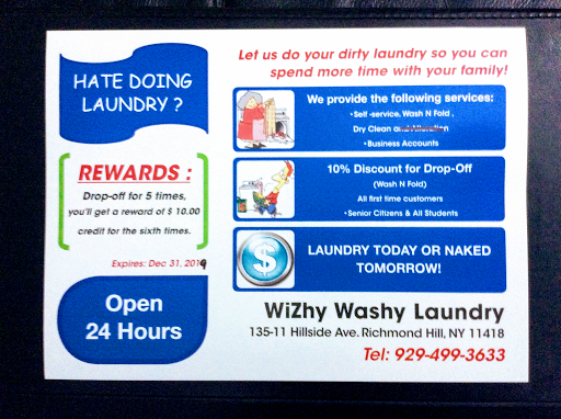 Laundromat «Wizhy Washy Laundry», reviews and photos, 135-11 Hillside Avenue, Richmond Hill, NY 11418, USA