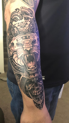 Explore upper arm sleeve tattoo ideas, creative tattoo ideas in Anchorage, available at SDITATTOO, LLC