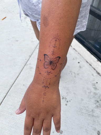 Explore tattoo ideas for teens, creative tattoo ideas in Orange, available at Baron Art Tattoo