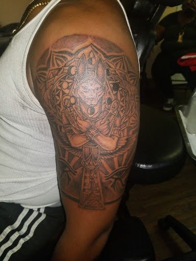 Explore god of war ragnarok tattoo ideas, creative tattoo ideas in Sumter, available at LegendaryArt,LLC ,Tattoo Shop