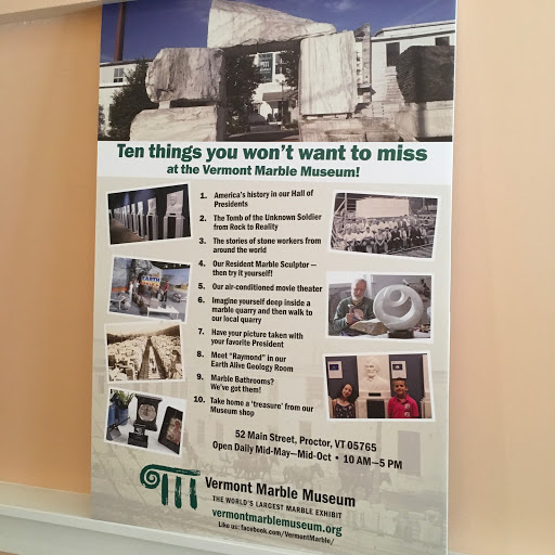 Tourist Attraction «Vermont Marble Museum and Gift Shop», reviews and photos, 52 Main St, Proctor, VT 05765, USA