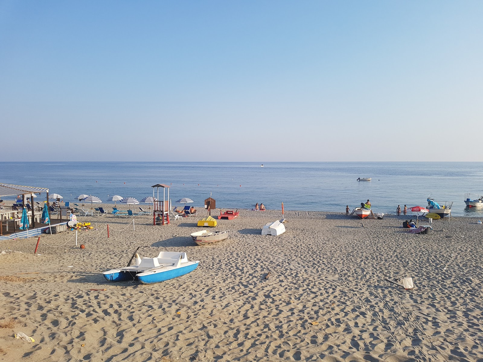 Photo de Spiaggia di san Pasquale avec droit et long