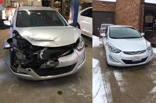 Auto Body Shop «Waukegan & Gurnee Auto Body», reviews and photos, 3923 Grove Ave, Gurnee, IL 60031, USA