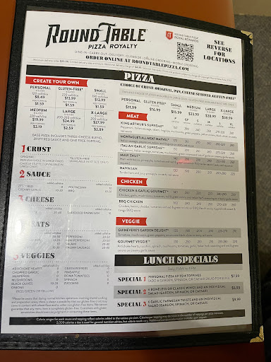 Pizza Restaurant «Round Table Pizza», reviews and photos, 10070 SW Barbur Blvd, Portland, OR 97219, USA