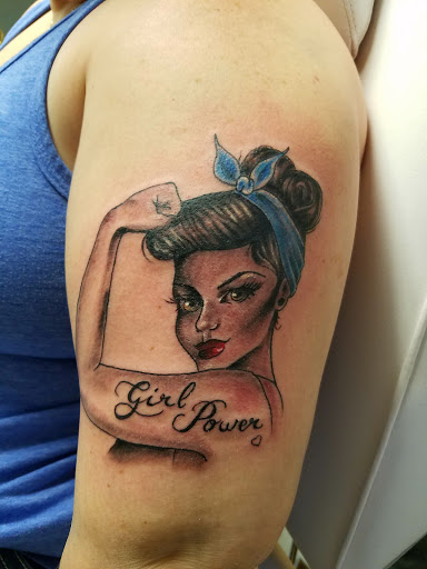 Explore bottom sleeve tattoo ideas, creative tattoo ideas in Sheridan, available at Beard N Lady Tattoo