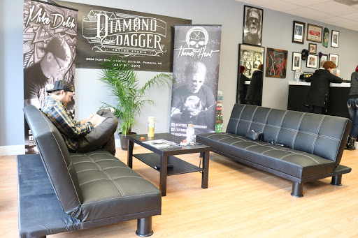 Tattoo Shop «Diamond Dagger Tattoo Studio», reviews and photos, 8894 Fort Smallwood Rd #9a, Pasadena, MD 21122, USA