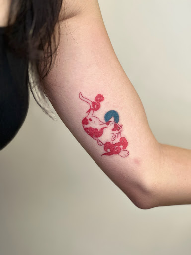 Explore stomach tattoo ideas for women, creative tattoo ideas in Garland, available at Infamous Art Studio